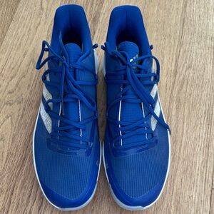 Adidas Adizero blue with white details, blue laces men's size 10.5